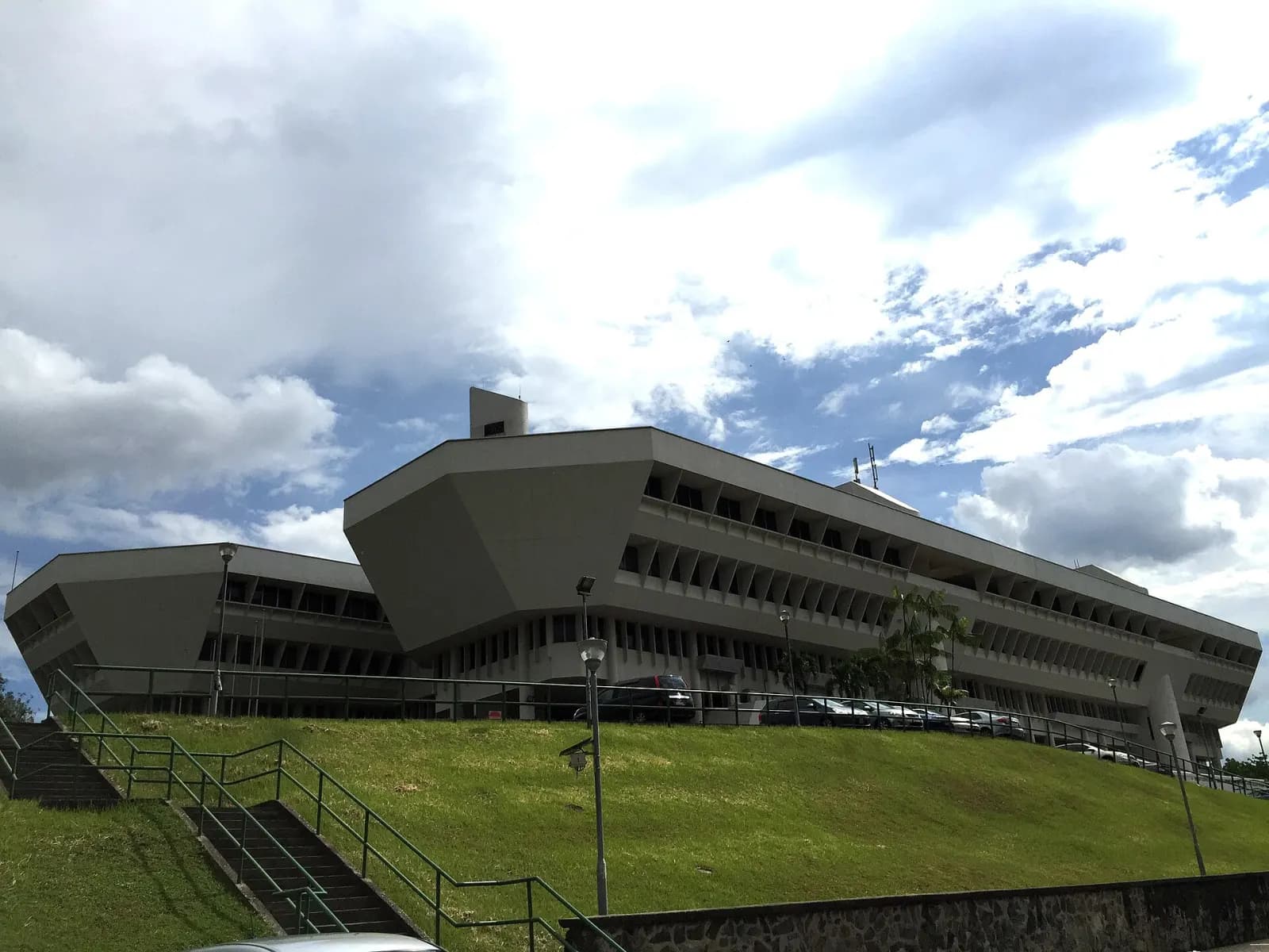 Exterior of Jurong Town Hall in Singapore.