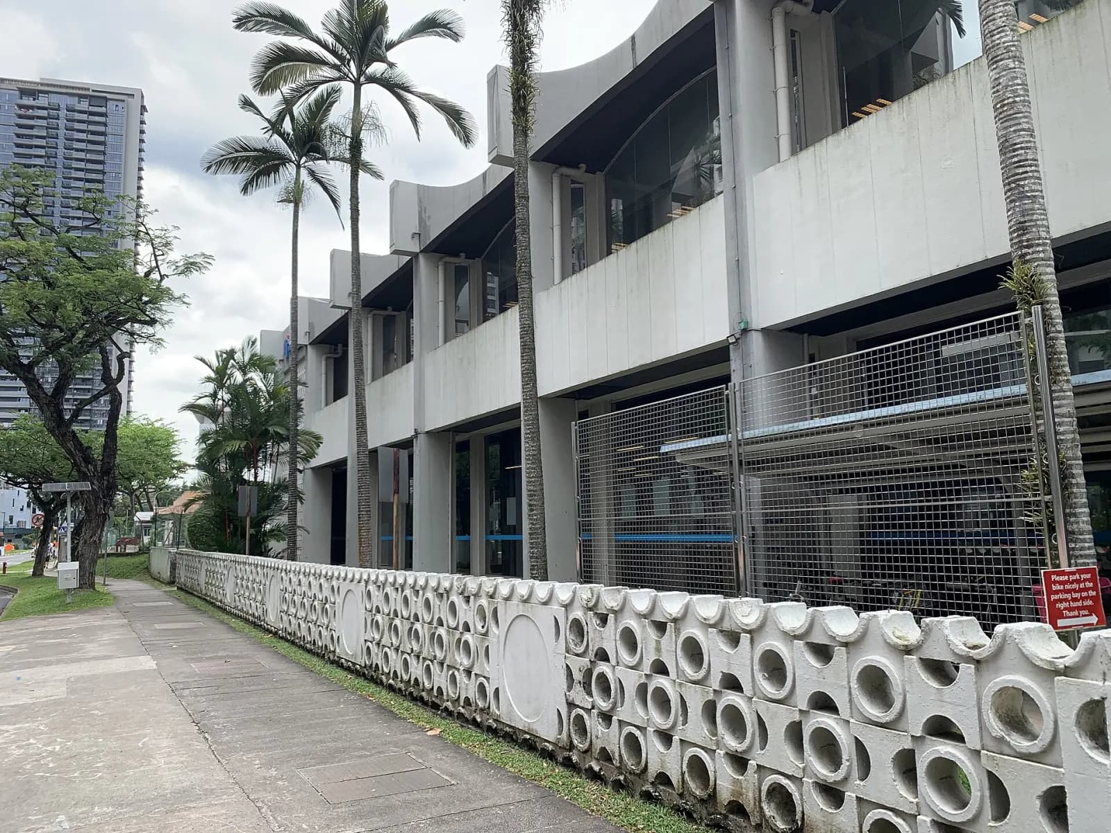 Exterior of Queenstown Public Library in Singapore.