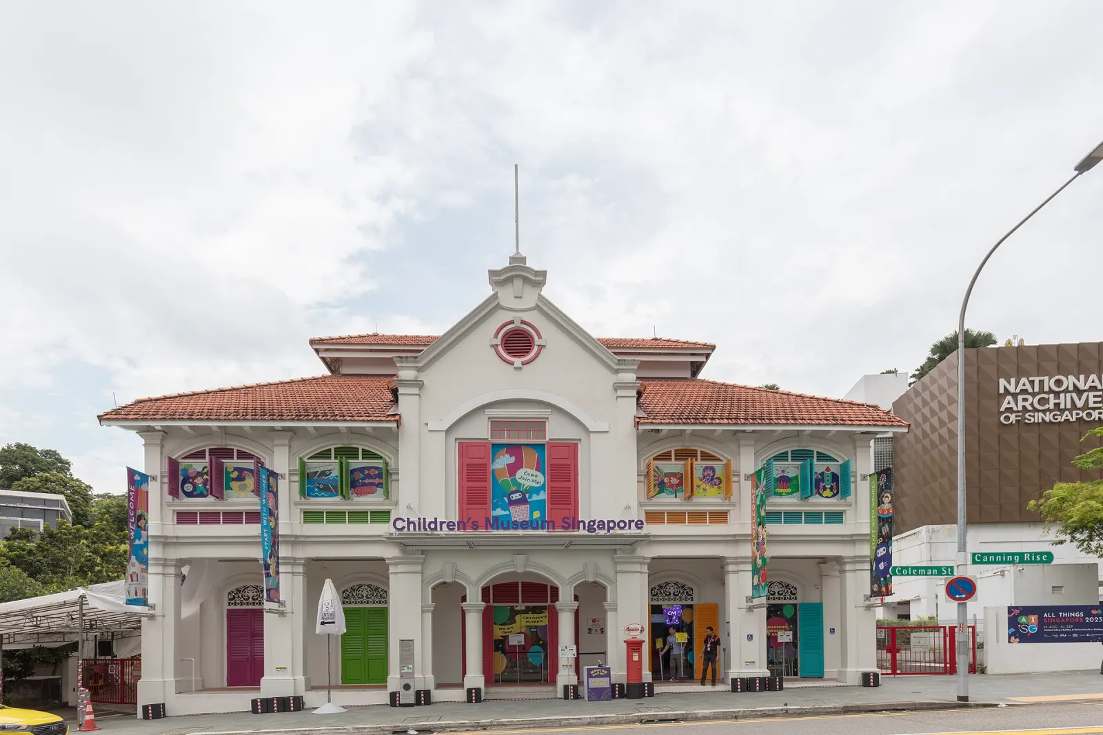 Exterior of Children’s Museum Singapore.