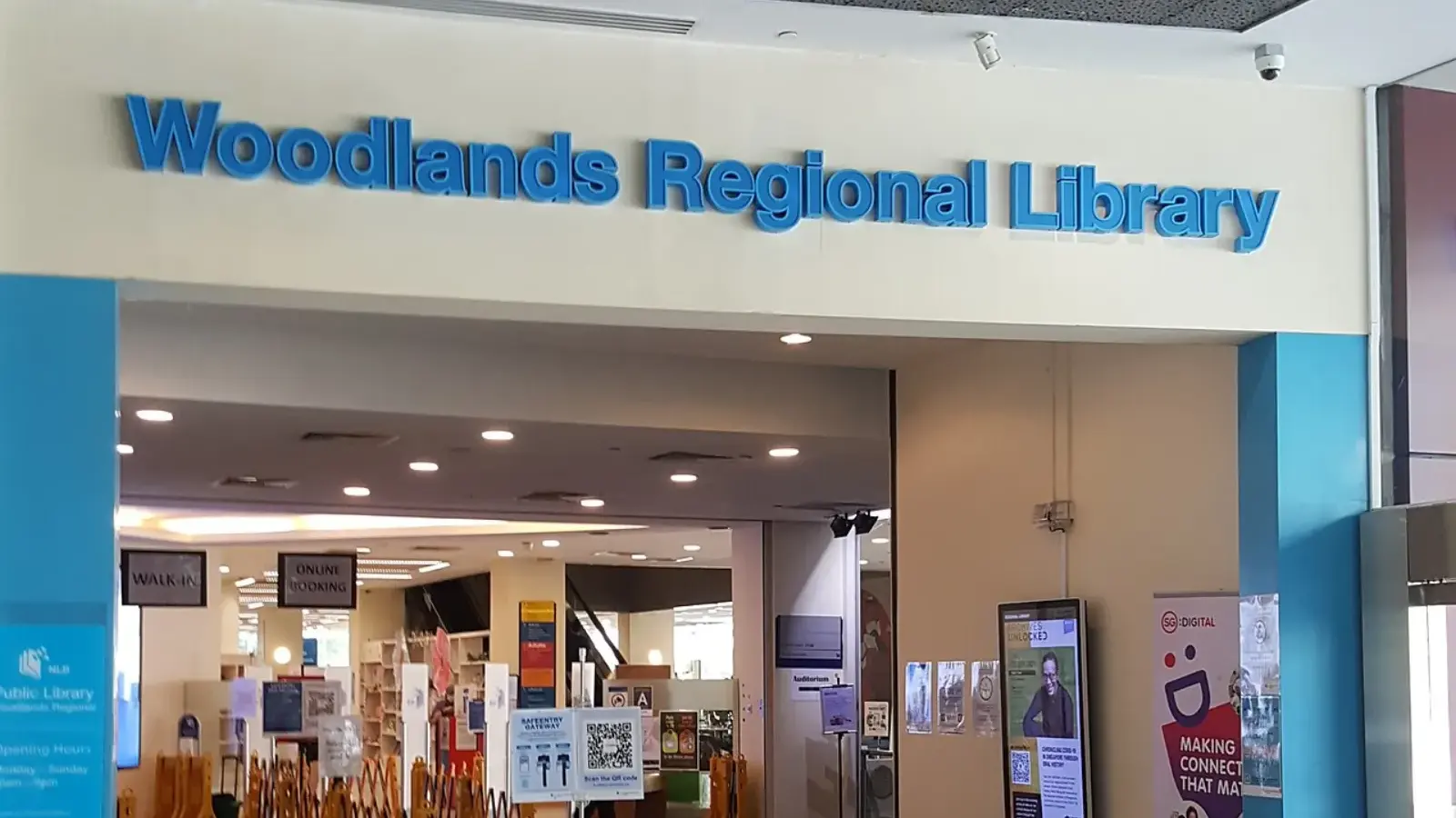 Woodlands Regional Library in Singapore.